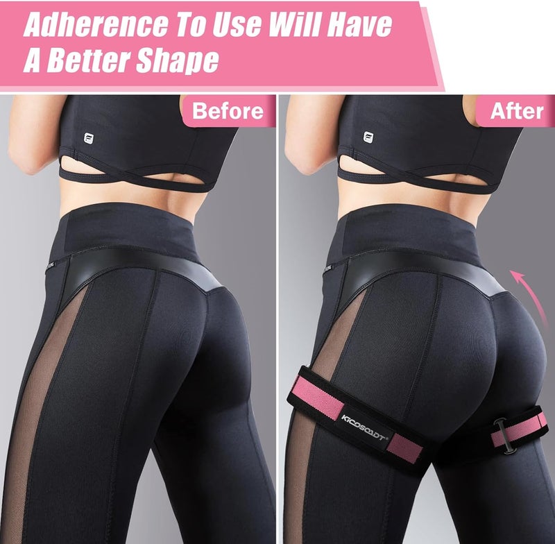 KICOSOADT Booty Bands for Women Glutes & Hip Building,BFR Bundle Booty Bands,Blood Flow Restriction Bands,Glute Bands-Best Fabric Resistance Bands for Exercising Your Butt, Squat, Thigh, Fitness - Image 3